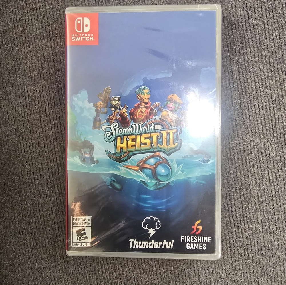 SteamWorld Heist II for Nintendo Switch - Blue Cover